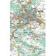 Карта автошляхів. Харківська область. Масштаб 1:250 000