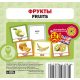 Комплект “Сова в супермаркеті” + картки: “Овочі”, “Фрукти”, “Кольори”, “Прикметники”