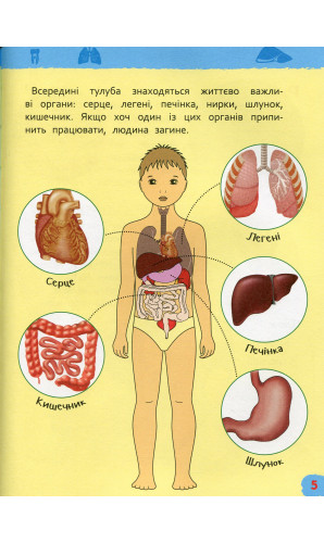 Тіло людини. Моя перша енциклопедія