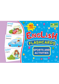 English : flashcards. Sports and activities (флеш-картки Заняття спортом і діяльність) фото