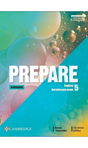 Робочий зошит Prepare НУШ 5 Workbook Вільямс Мелані, Коста Джоанна ЛІНГВІСТ